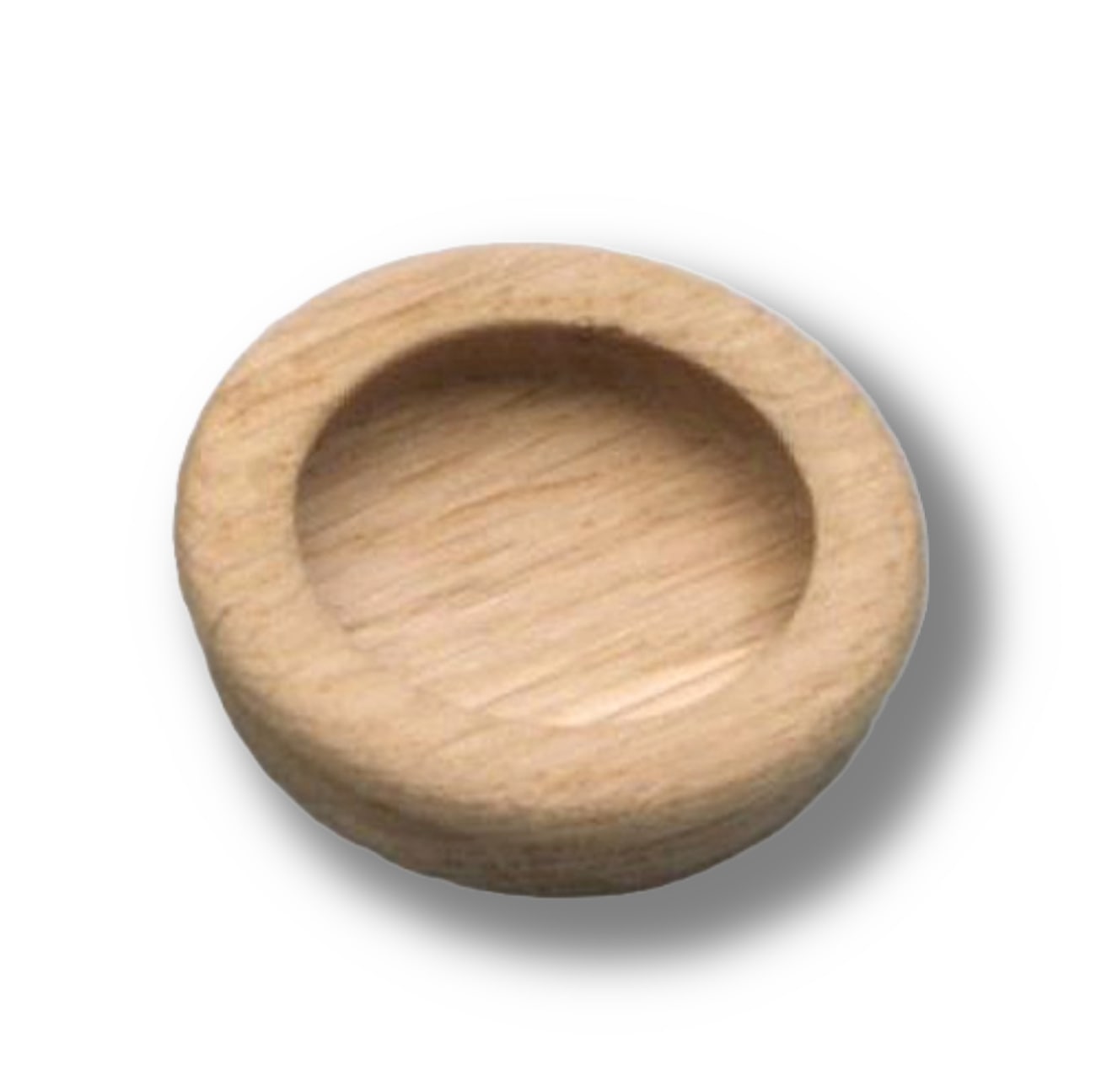 Muschelgriff Renee | Ø 60 mm aus 2 Holzarten