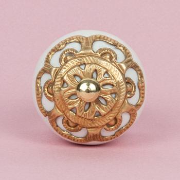 Sternrosette Barock gold 